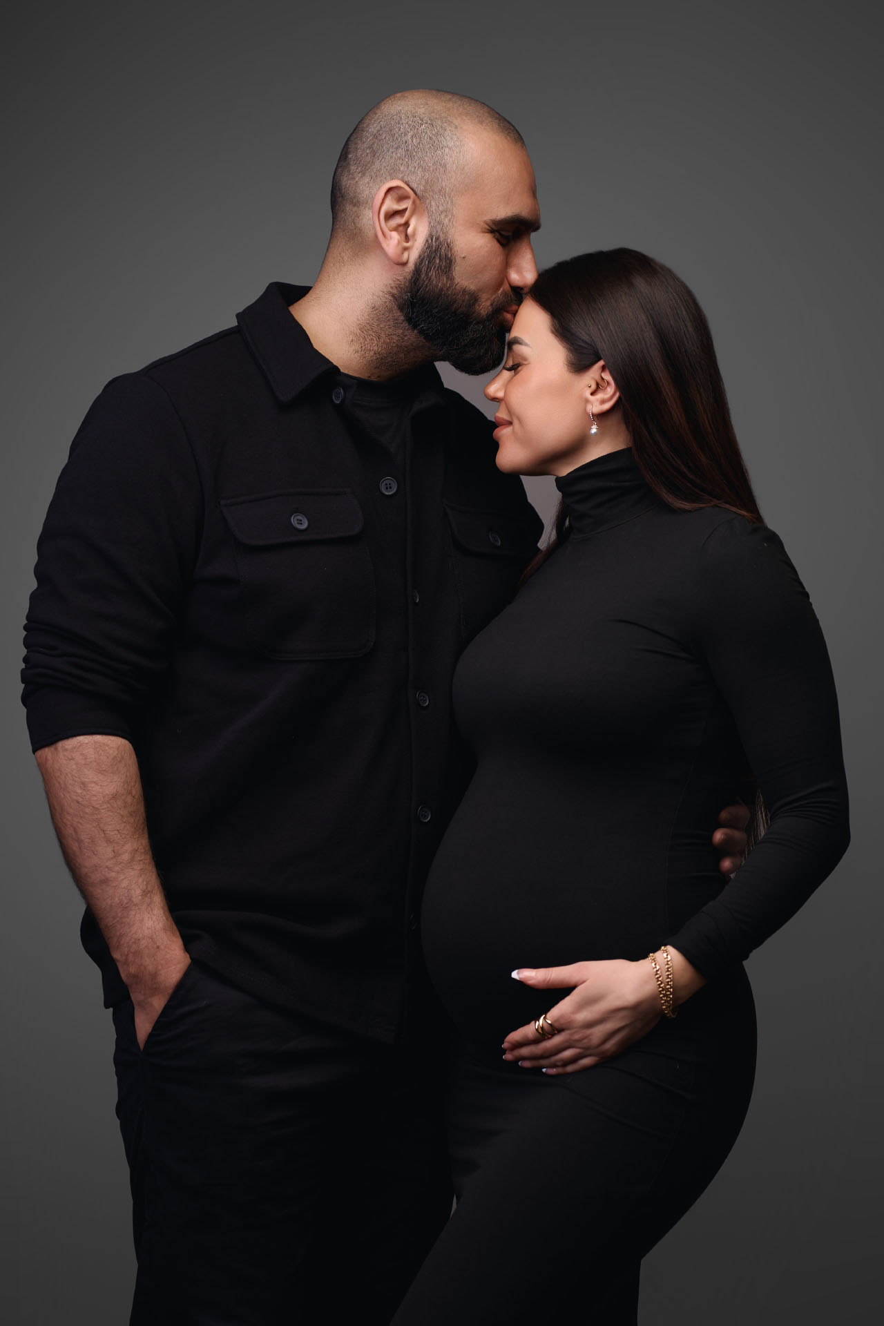 Gravid fotografering eksempel